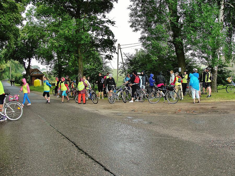 Powrót z pikniku rowerowego