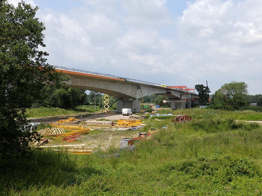 Budowa Mostu w Głosce
