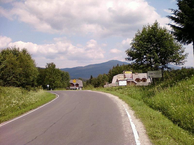 Widok z przełęczy Przysłup
