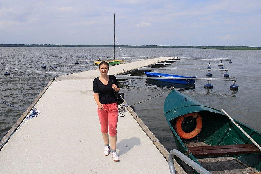 Przystań w Rieth. Tu robimy dłuższy odpoczynek