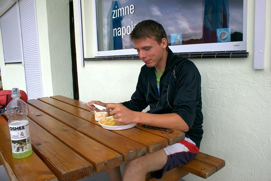 Zamiast pizzy rybka była