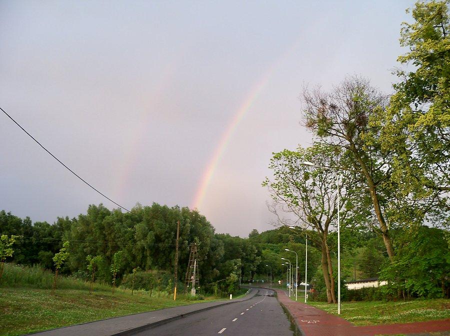 Pionowa tęcza