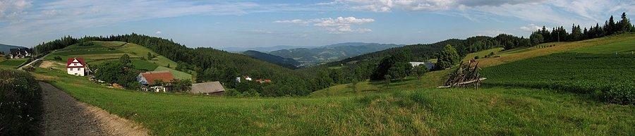 Panoramka znad Kleniny