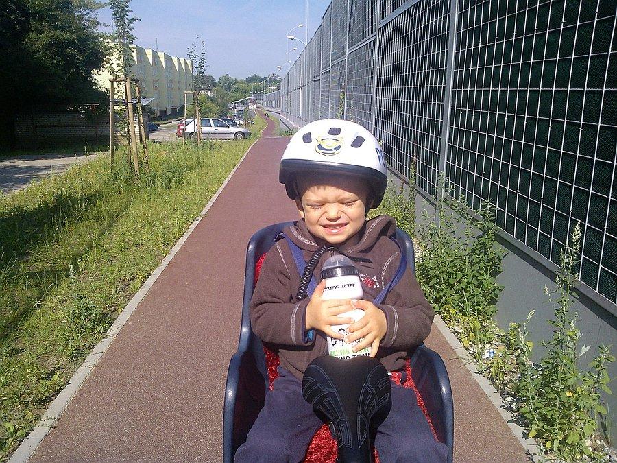 Jeszcze w Szczecinie, Na drodze rowerowej przy ul.Przyjaciół Żołnierza