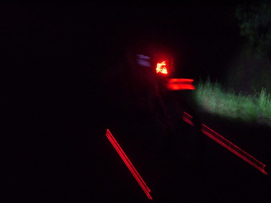 I jak zwykle piękny świetnie oświetlony ;))) rower Feniksa ufo jest wśród nas ;)
