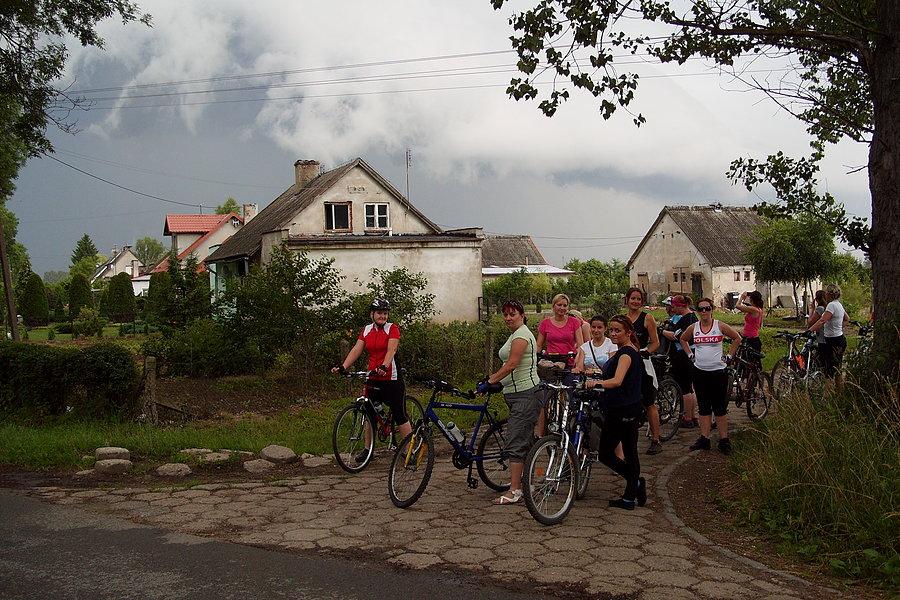 Rowerowa środa - Kapustowo- goni nas burza