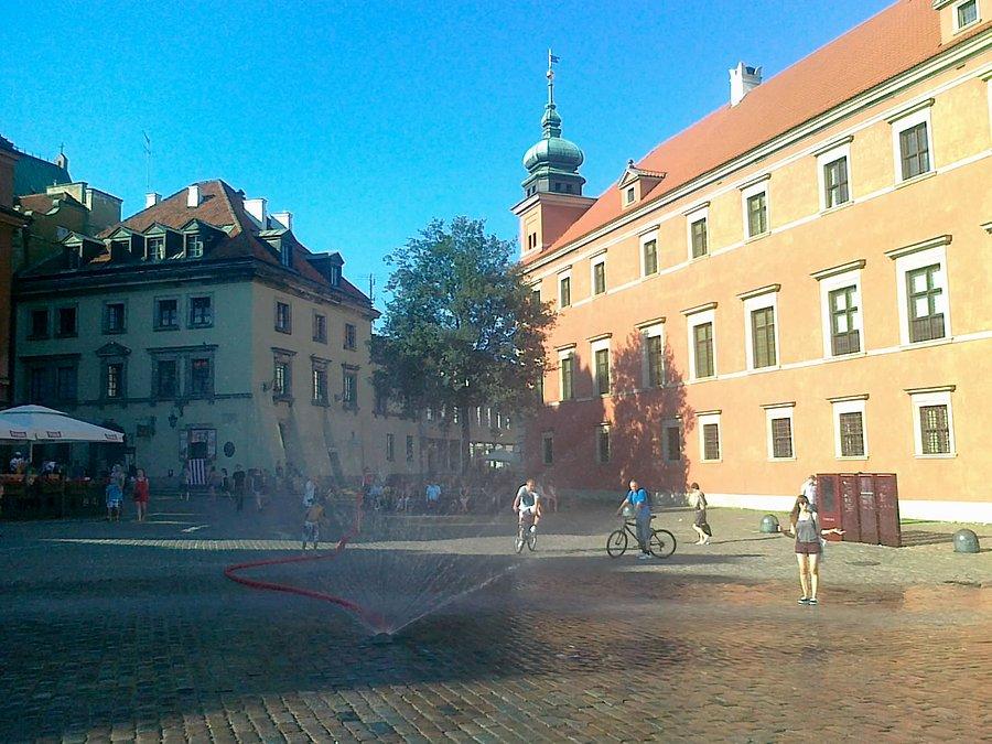 Kurtyna Wodna na Starym Mieście