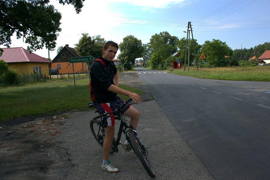 Paweł miał taki zapał że gnał do przodu a potem na mnie czekał