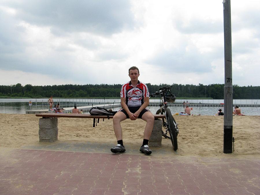 Chwila przerwy na plaży