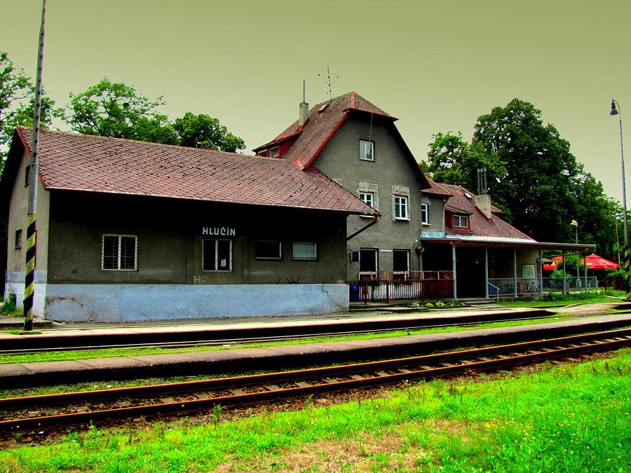 Hlucin - stacja kolejowa