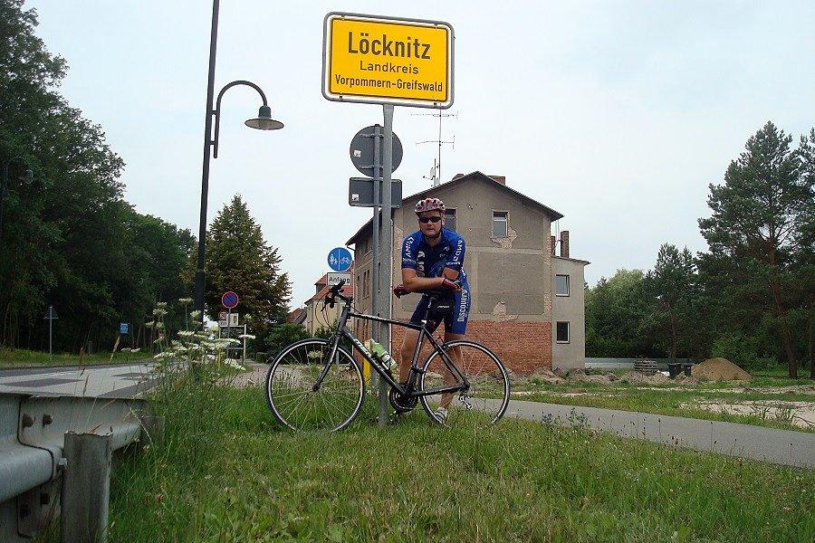 Löcknitz - wjazd do miasta
