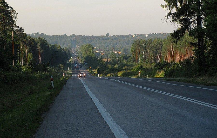 Lekka górka w stronę Skarżyska