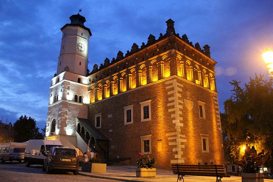 Ratusz w Sandomierzu (by night)