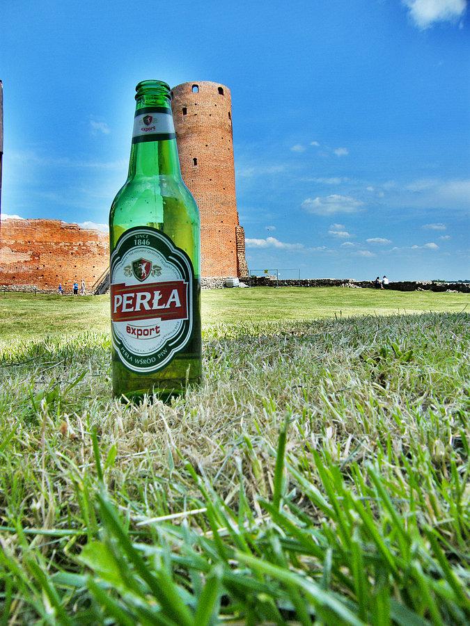 Zamek w Czersku- Perełka:) Jak że jestem wielka;)
