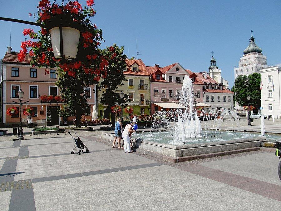 Płock - kamienice przy Starym Rynku