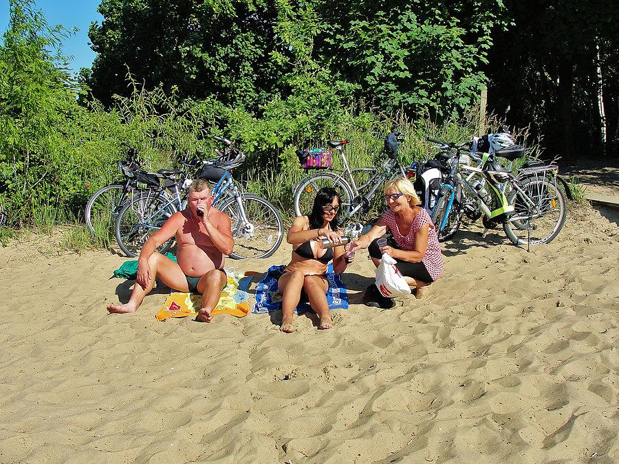 Na plaży w Brzeźnie
