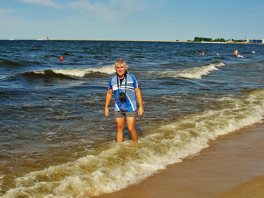 Na plaży w Brzeźnie