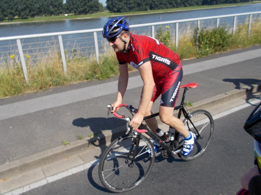RTF Solingen - na trasie przy Renie
