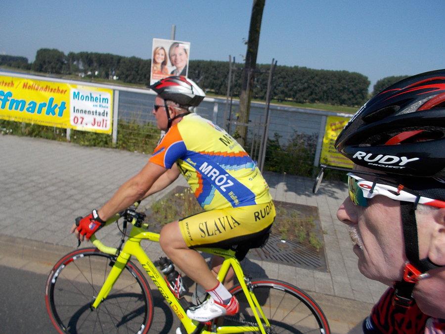 RTF Solingen - na trasie przy Renie