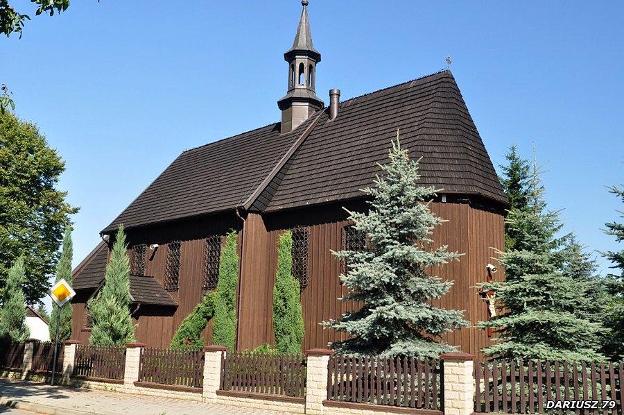 Żelichów - Zabytkowy kościół pw. św. Zygmunta