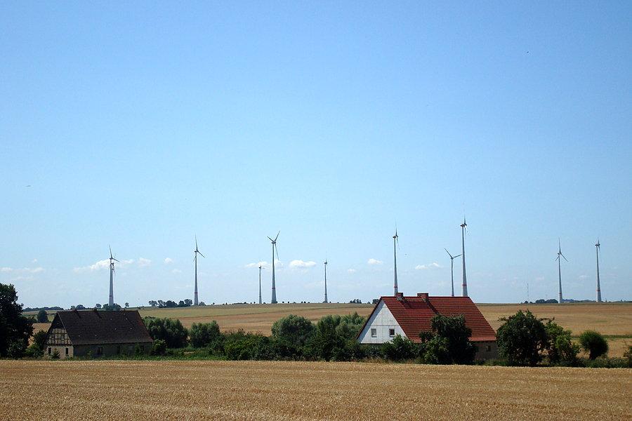 Turbiny wiatrowe koło Bussow