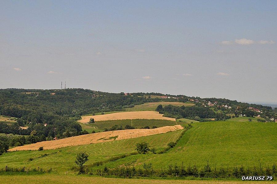 Widok z Okocima na JAsień