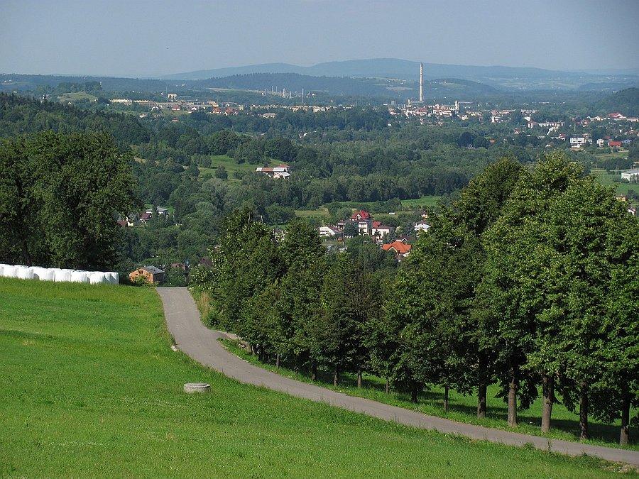 Nad Szymbarkiem, droga do Gorlic