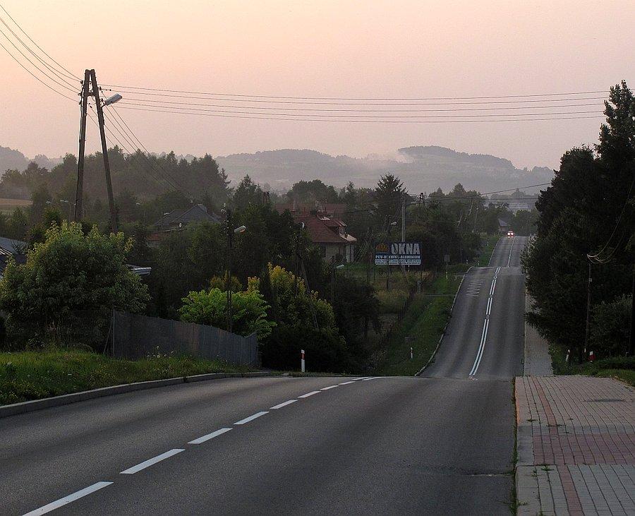 Ostatnie hopki do Gorlic