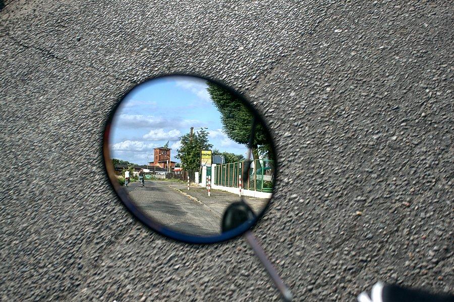 Widok w tył na ul. Rzeźniczą