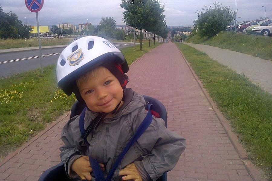 Ulica Duńska w Szczecinie. Podjazd pod górę