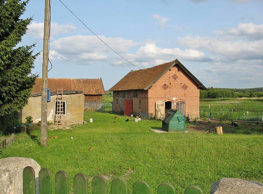 Gospodarstwo we wsi Zgniłocha