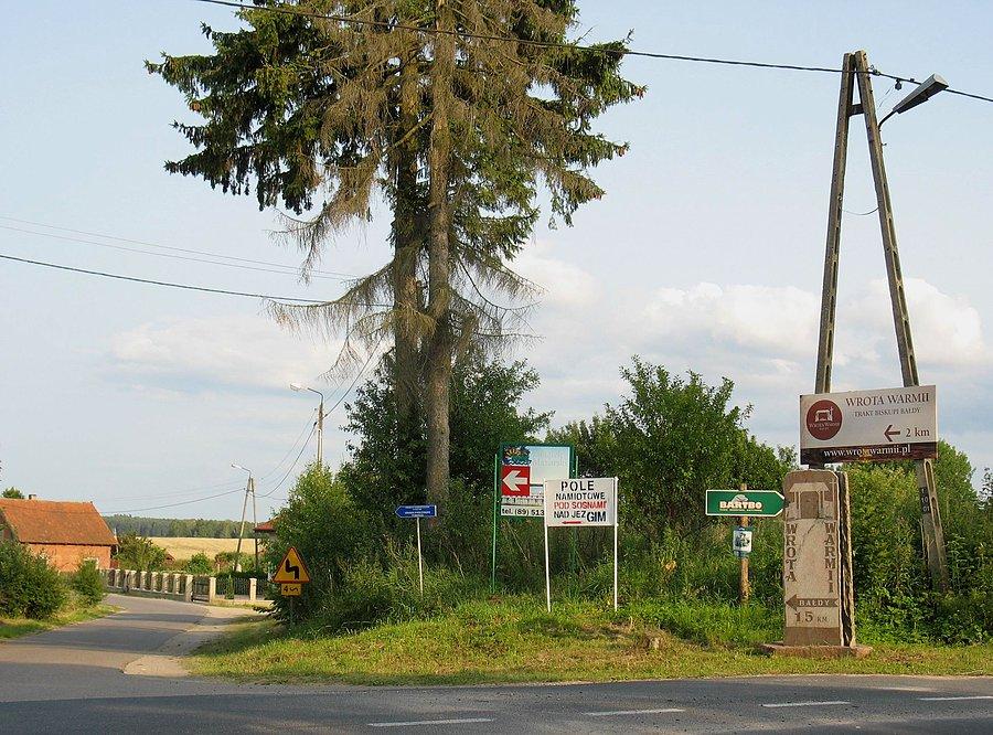 Droga z Butryn do Bałdów