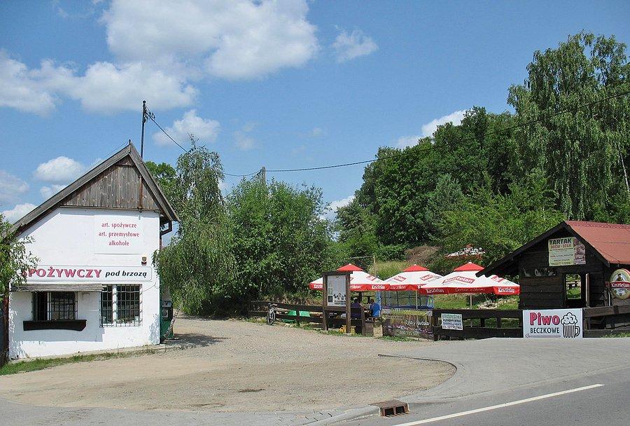 Kurki - piwiarnia i sklep przy moście nad Łyną