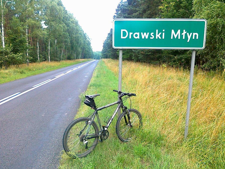 Drawski Młyn - w drodze na śluzę