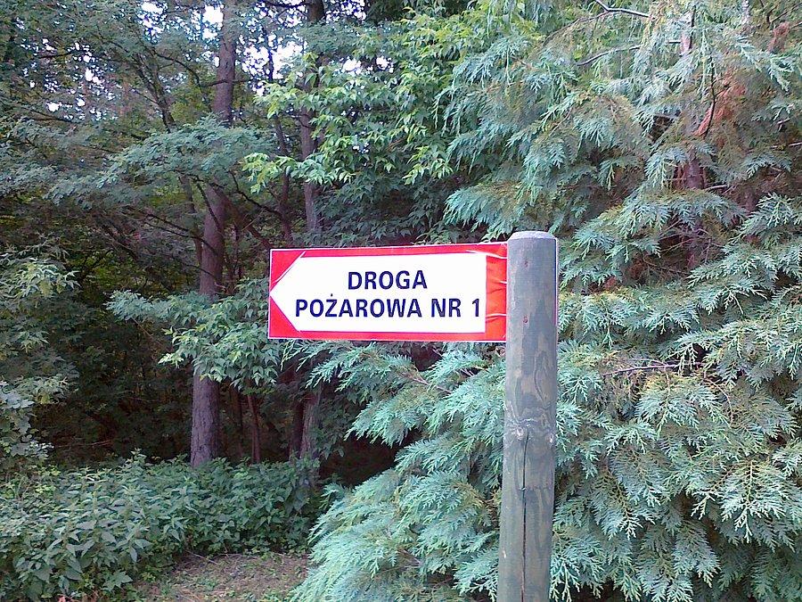 Droga pożarowa nr 1 cd