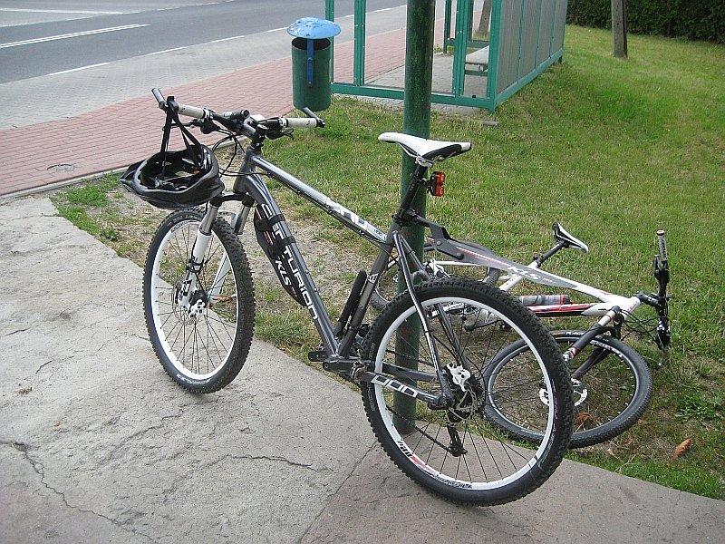 Piotras zabezpieczył się w chlapacze na wszelki wypadek
