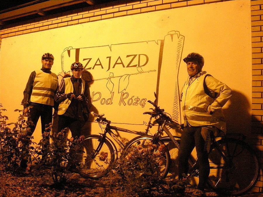 Nocna jazda do Krzepic