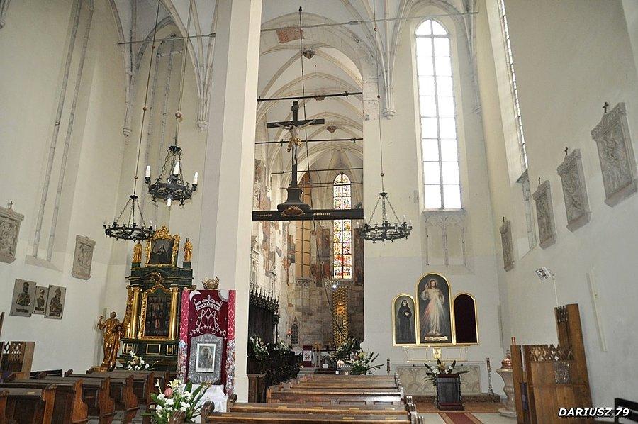 Wiślica - Kościół pw. Narodzenia NMP (Wnętrze)