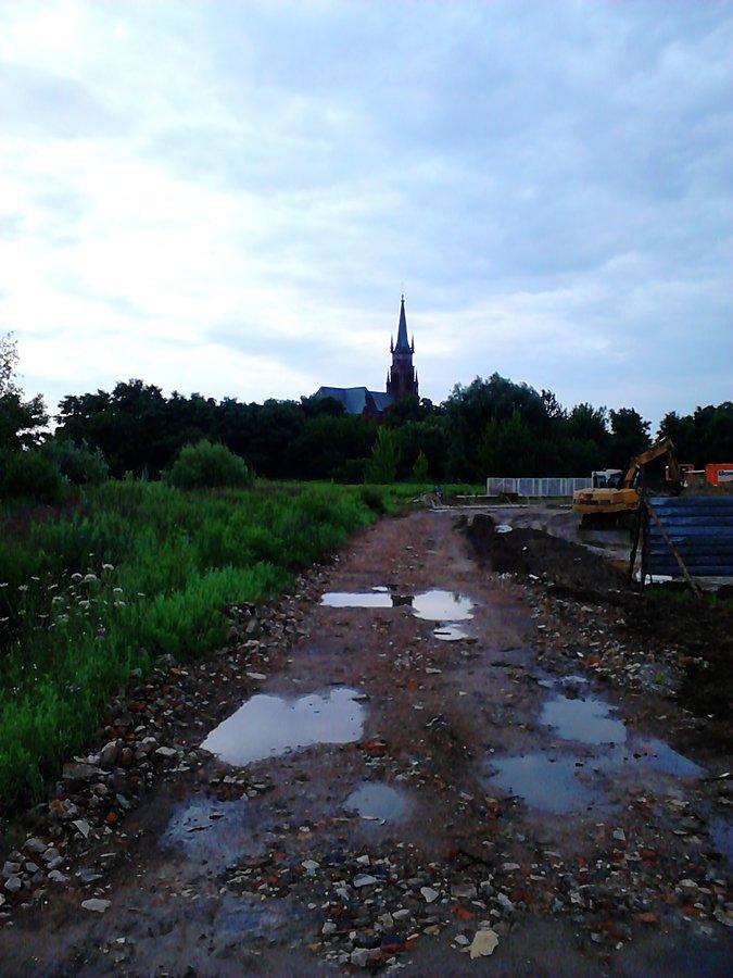 Pruszków z daleka