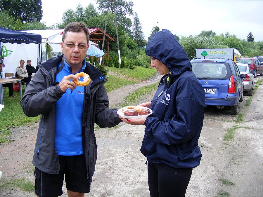 Organizatorzy I Gminnego Rajdu Rowerowego Państwo Waśniewscy