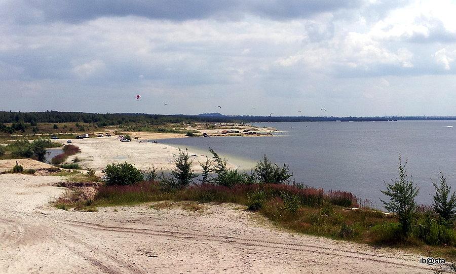 Kitesurferzy nie narzekali na warunki ;)