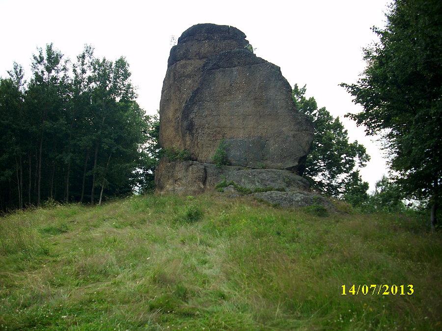 Jedna ze skał - Dyskobol