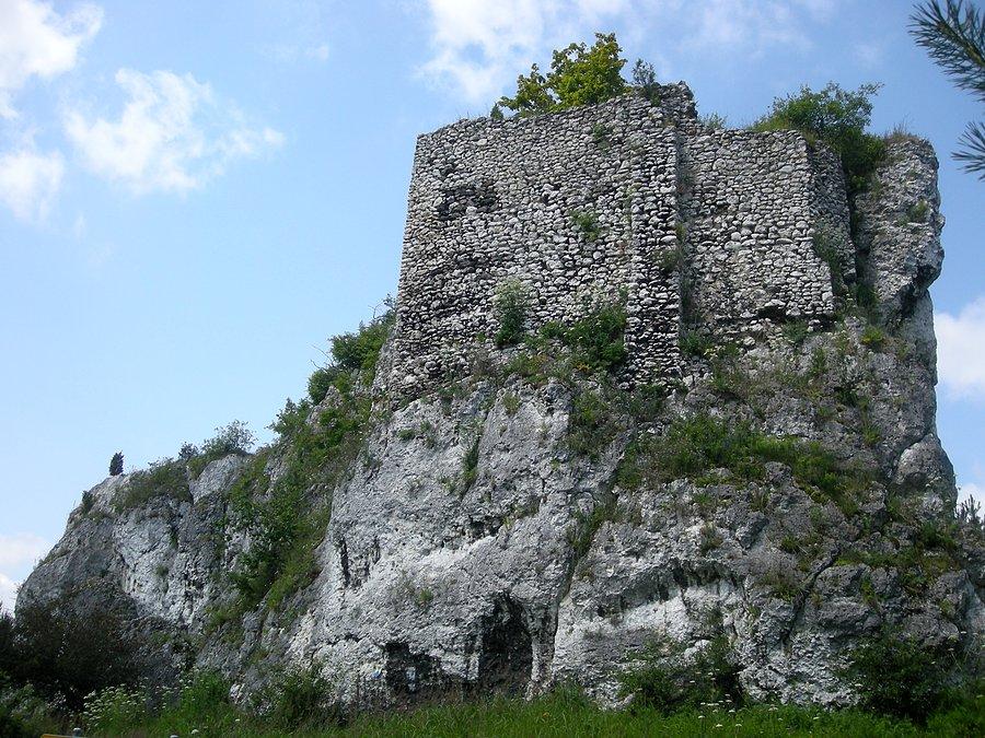 Przewodziszowice - ruiny strażnicy