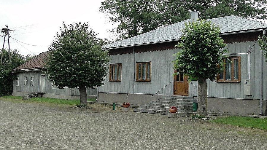 Drweniana zabudowa w Mrzygłodzie