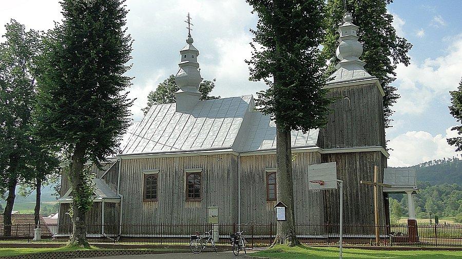 Cerkiew w Tyrawie Solnej, obecnie kościół katolicki