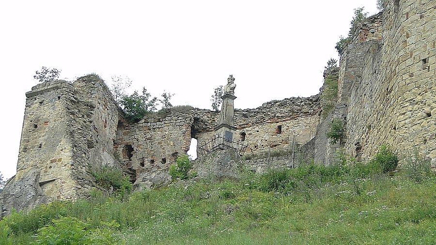 Pięknie zachowana ruina