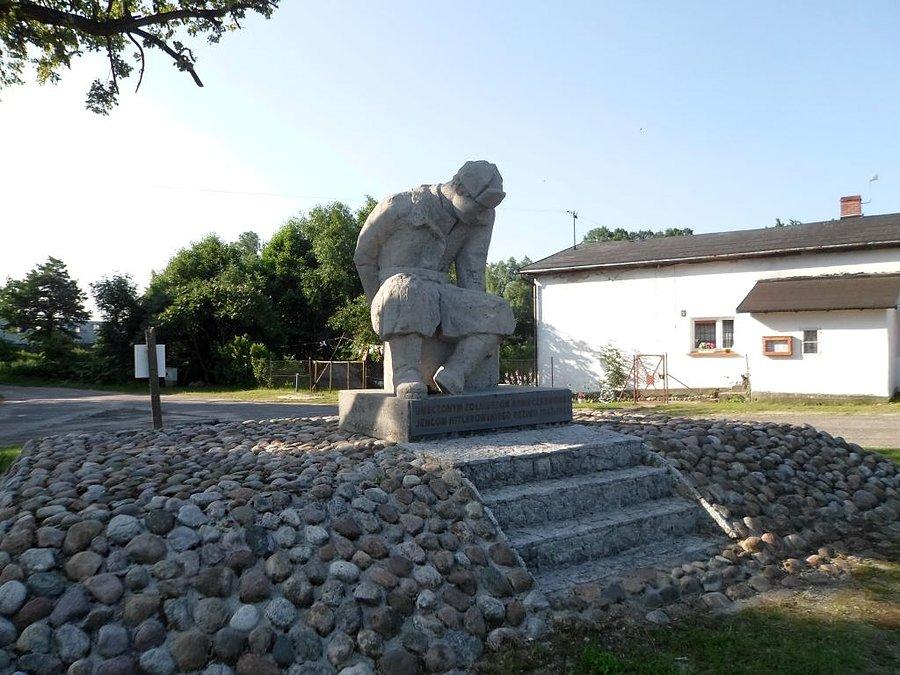 Pomnik jeńca - żołnierza radzieckiego
