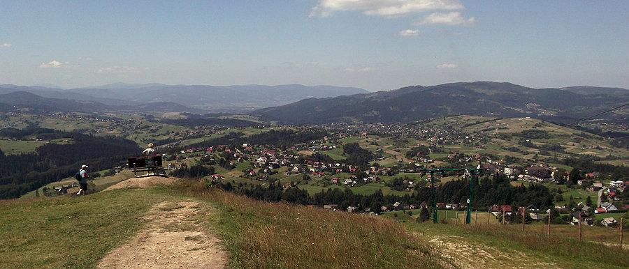 Panorama z Ochodzitej