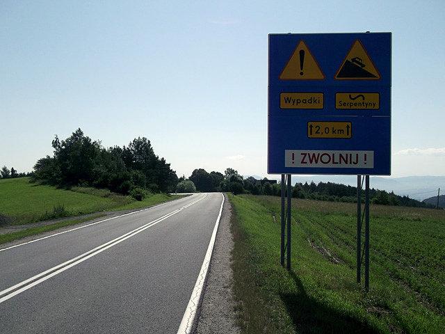Zjazd do Nowego Sącza