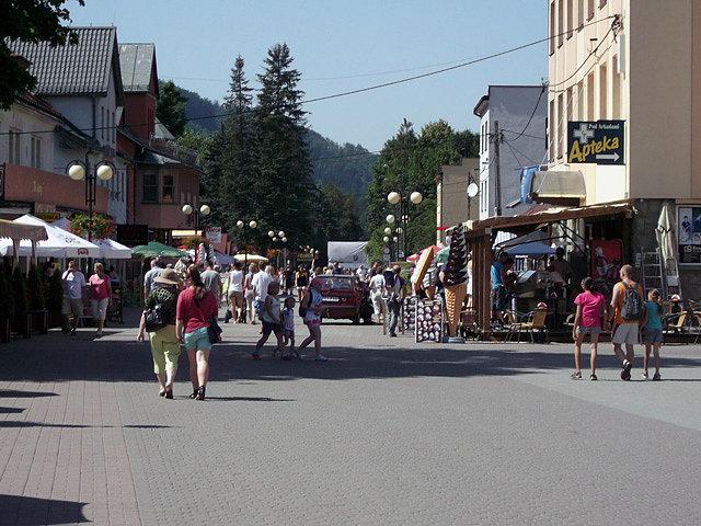 Deptak w Wiśle